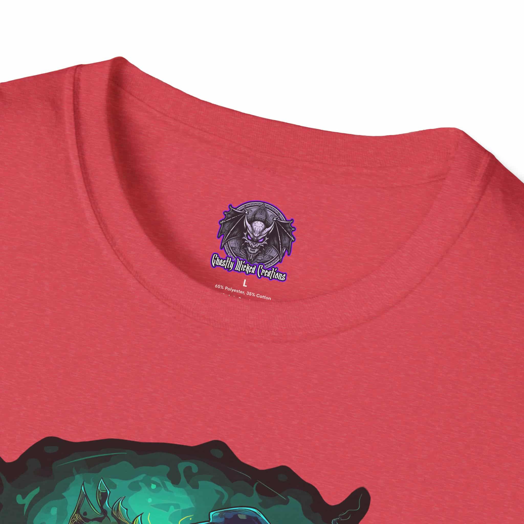 Ghastly Wicked Cauldron Witch Unisex T-Shirt - Image 51