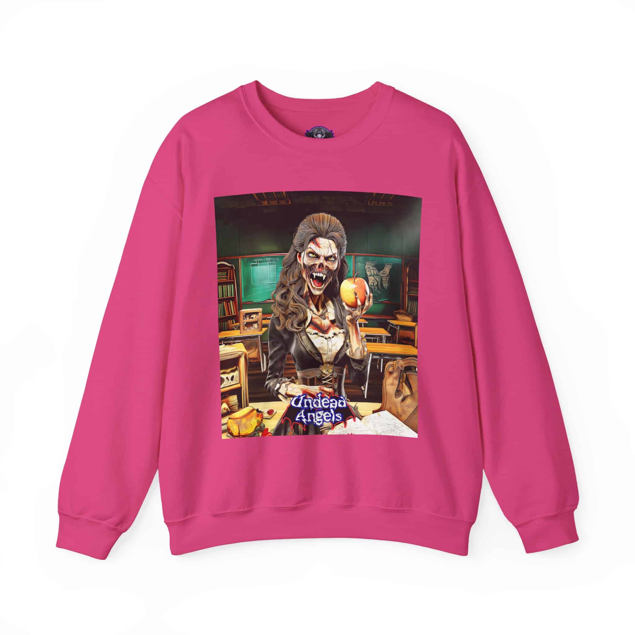 Undead Angels Teacher Charlotte Full Rot Unisex Heavy Blend™ Crewneck Sweatshirt - Image 27
