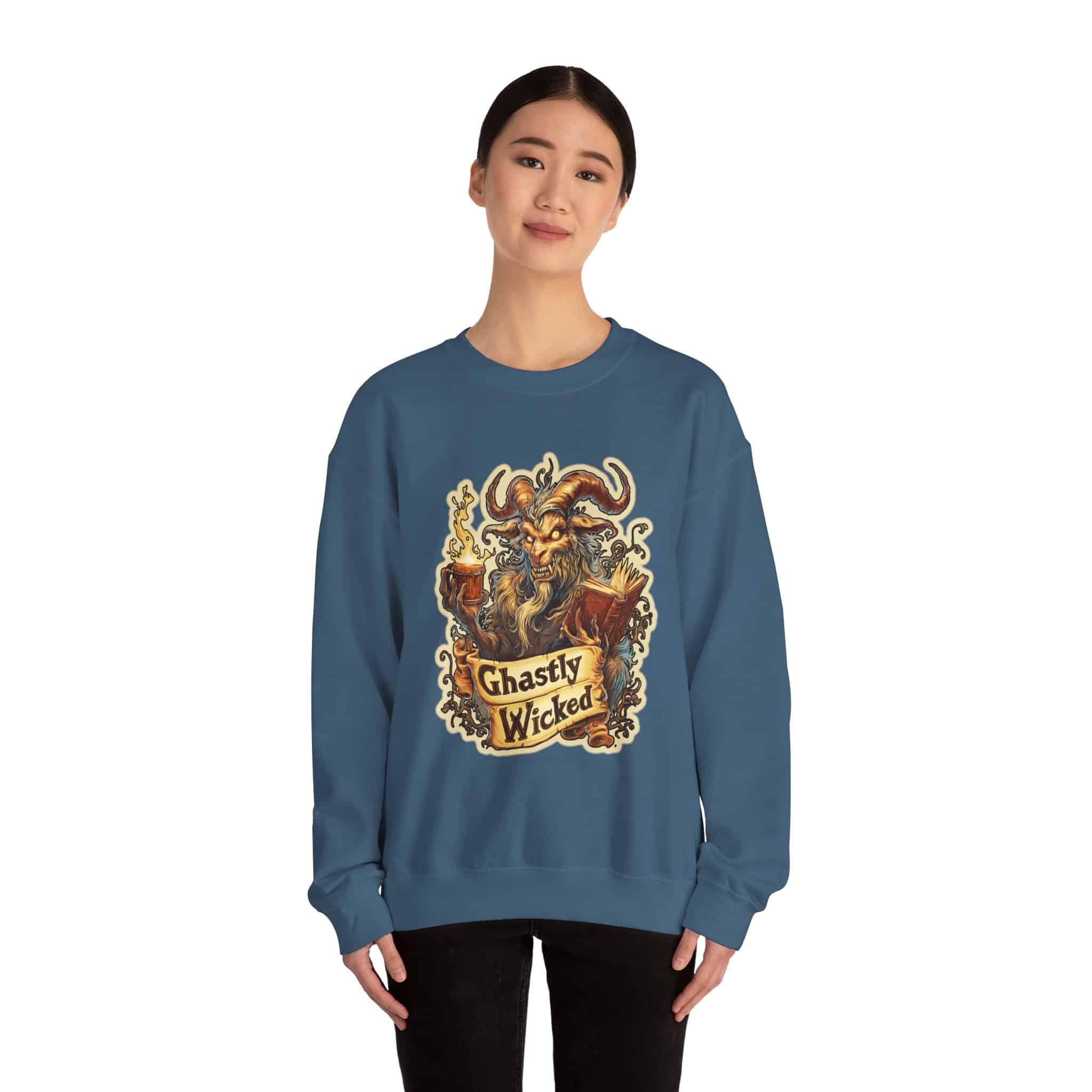 Ghastly Wicked Storyteller Unisex Heavy Blend™ Crewneck Sweatshirt - Image 32