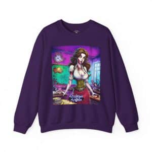 Undead Angels Teacher Charlotte Classic Reborn Style I Unisex Heavy Blend™ Crewneck Sweatshirt