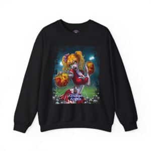Undead Angels Zombie Cheerleader Buffy Classic Reborn Style V Unisex Heavy Blend™ Crewneck Sweatshirt
