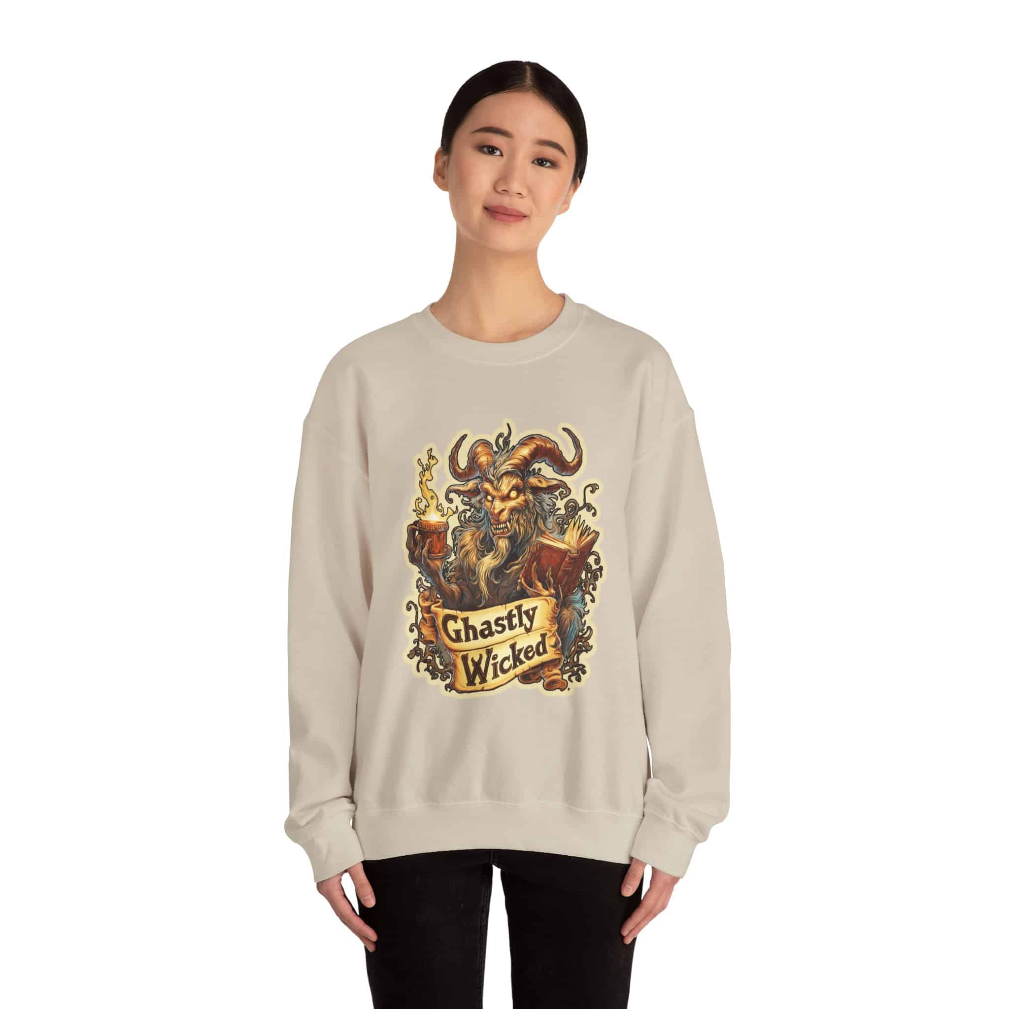 Ghastly Wicked Storyteller Unisex Heavy Blend™ Crewneck Sweatshirt - Image 12