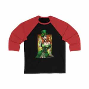 Undead Angels Leprechaun Queen Fiona Classic Reborn Style IV Baseball Jersey Tee