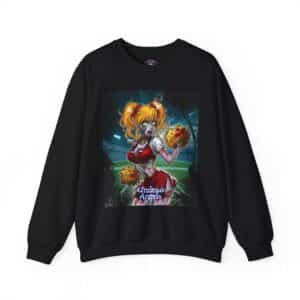 Undead Angels Zombie Cheerleader Buffy Classic Reborn Style II Unisex Heavy Blend™ Crewneck Sweatshirt