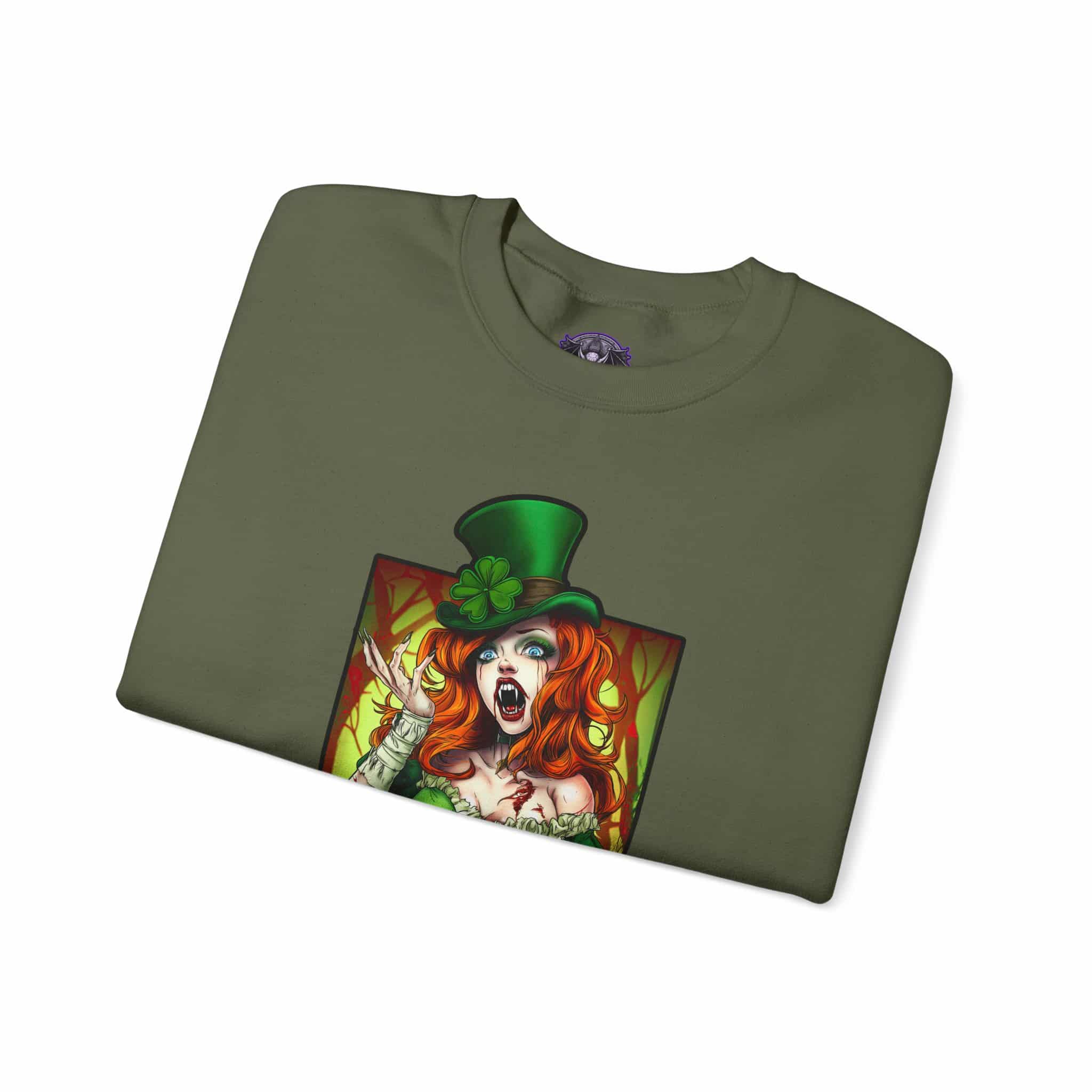 Undead Angels Leprechaun Queen Fiona Classic Reborn Style IV Unisex Heavy Blend™ Crewneck Sweatshirt - Image 23