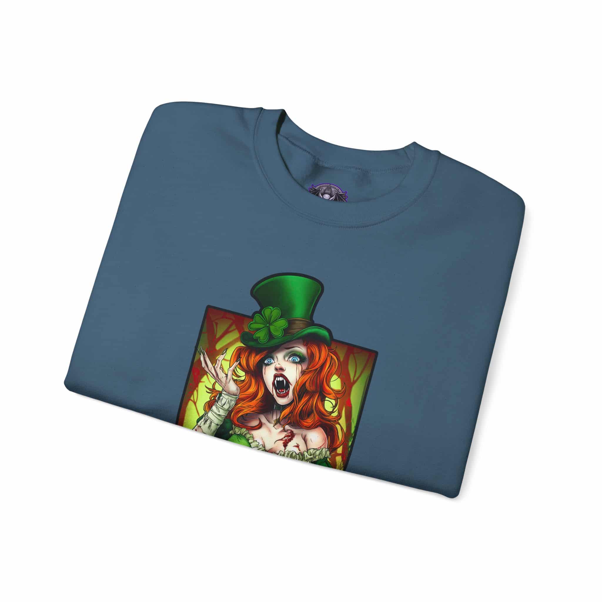 Undead Angels Leprechaun Queen Fiona Classic Reborn Style IV Unisex Heavy Blend™ Crewneck Sweatshirt - Image 31