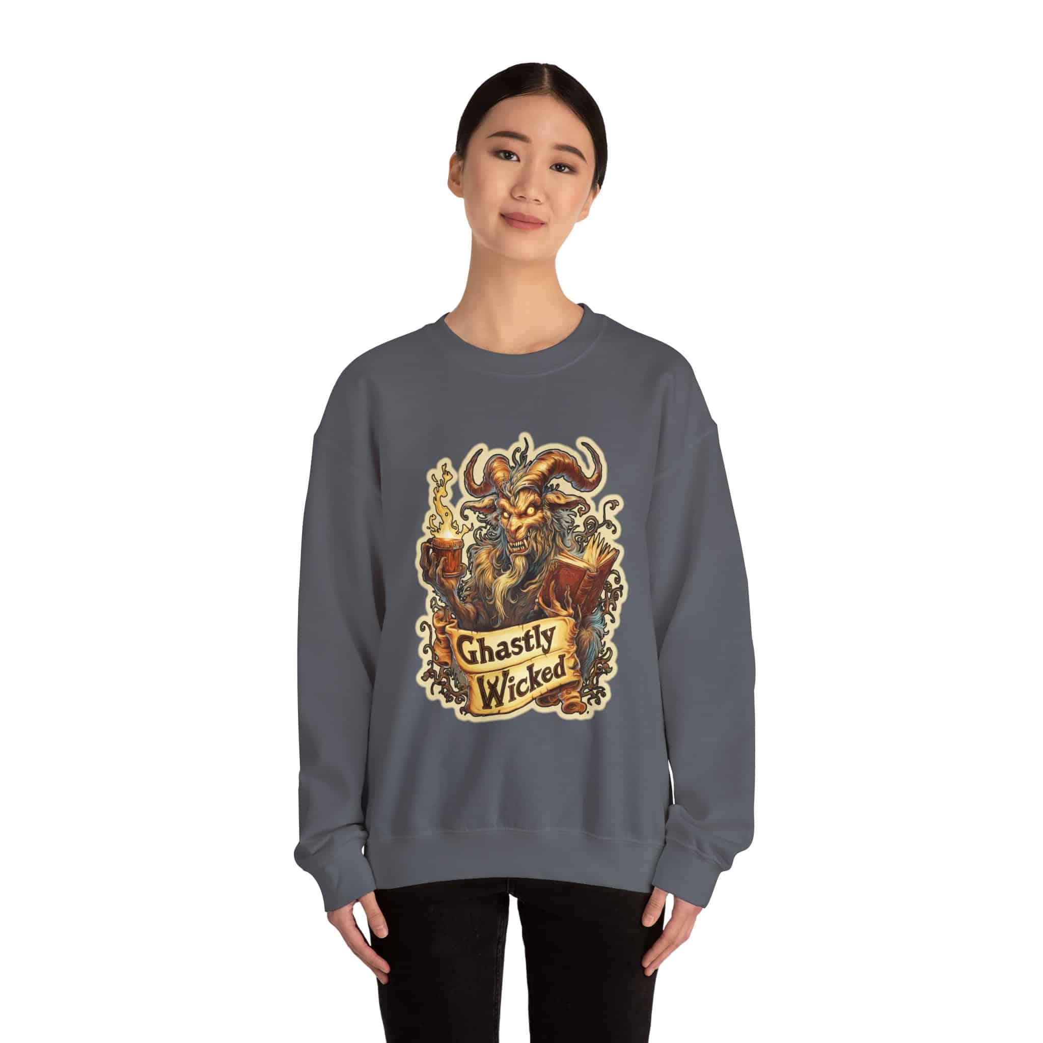 Ghastly Wicked Storyteller Unisex Heavy Blend™ Crewneck Sweatshirt - Image 40