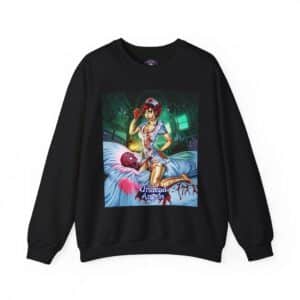 Undead Angels Zombie Nurse Abigail Reborn Style I-BZ Unisex Heavy Blend™ Crewneck Sweatshirt