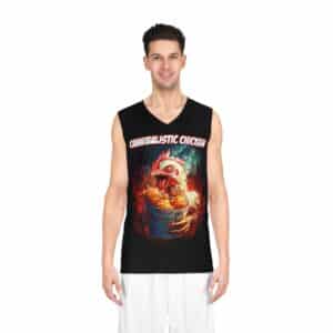Cannibalistic Chicken Band Basketball Jersey