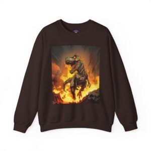 Skeletal T-Rex Unisex Heavy Blend™ Crewneck Sweatshirt