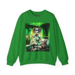 Undead Angels Zombie Nurse Lexi 002 Unisex Heavy Blend™ Crewneck Sweatshirt