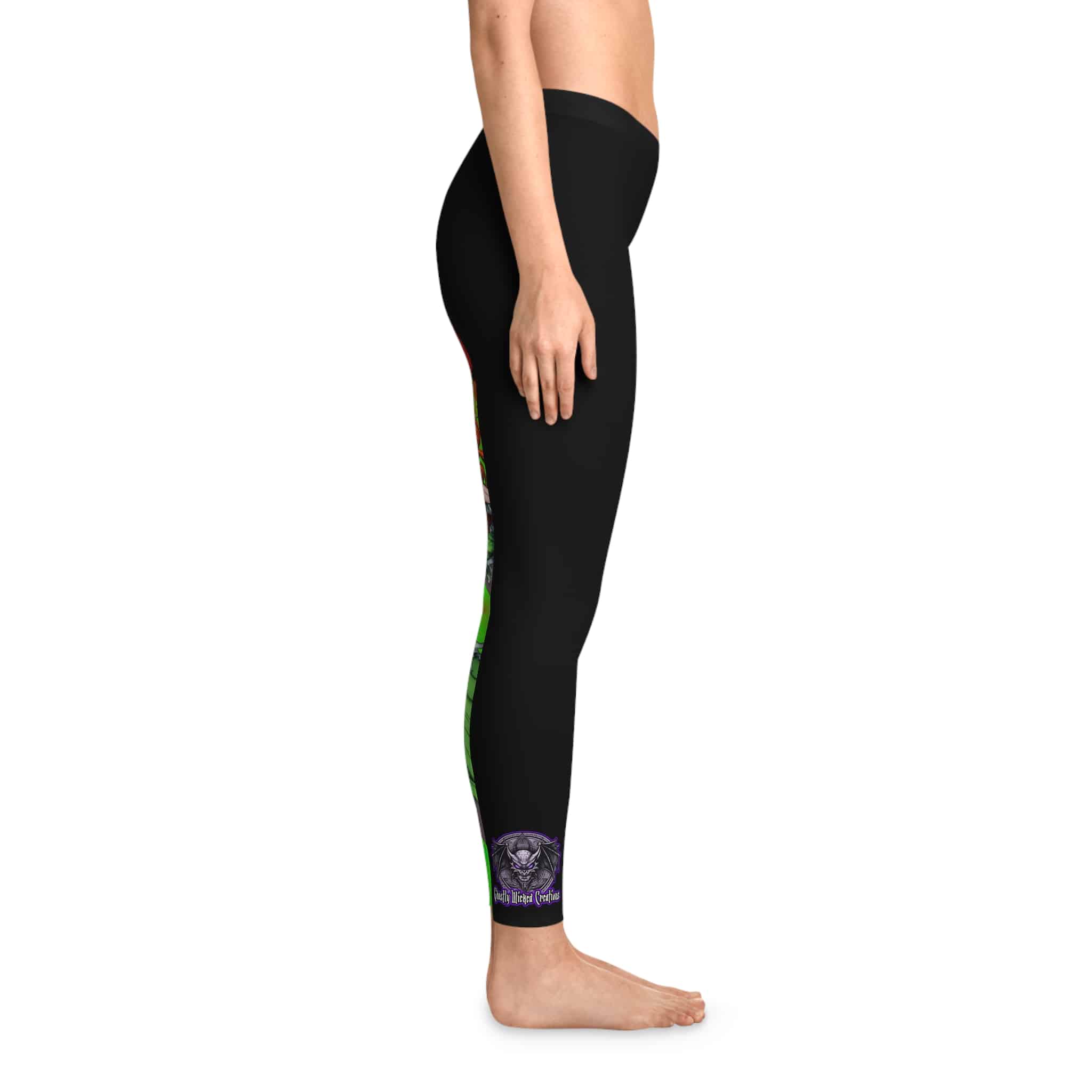 Undead Angels Leprechaun Queen Fiona Classic Reborn Style III Stretchy Leggings, Comfortable Fitness Wear - Image 6
