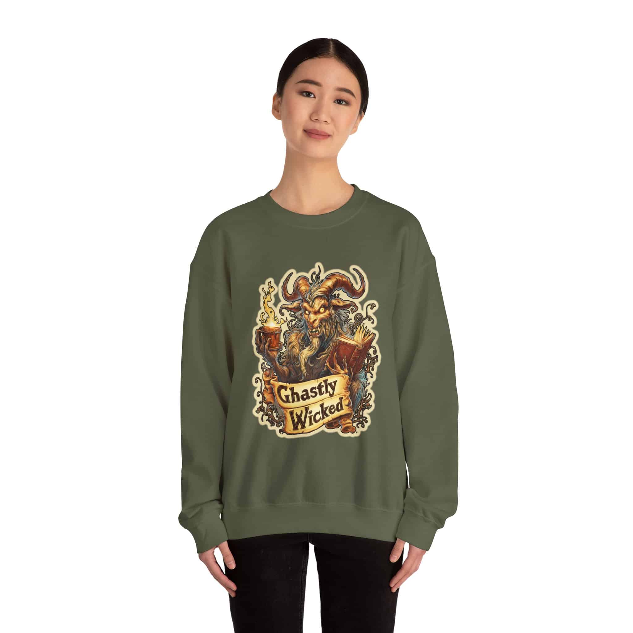 Ghastly Wicked Storyteller Unisex Heavy Blend™ Crewneck Sweatshirt - Image 20