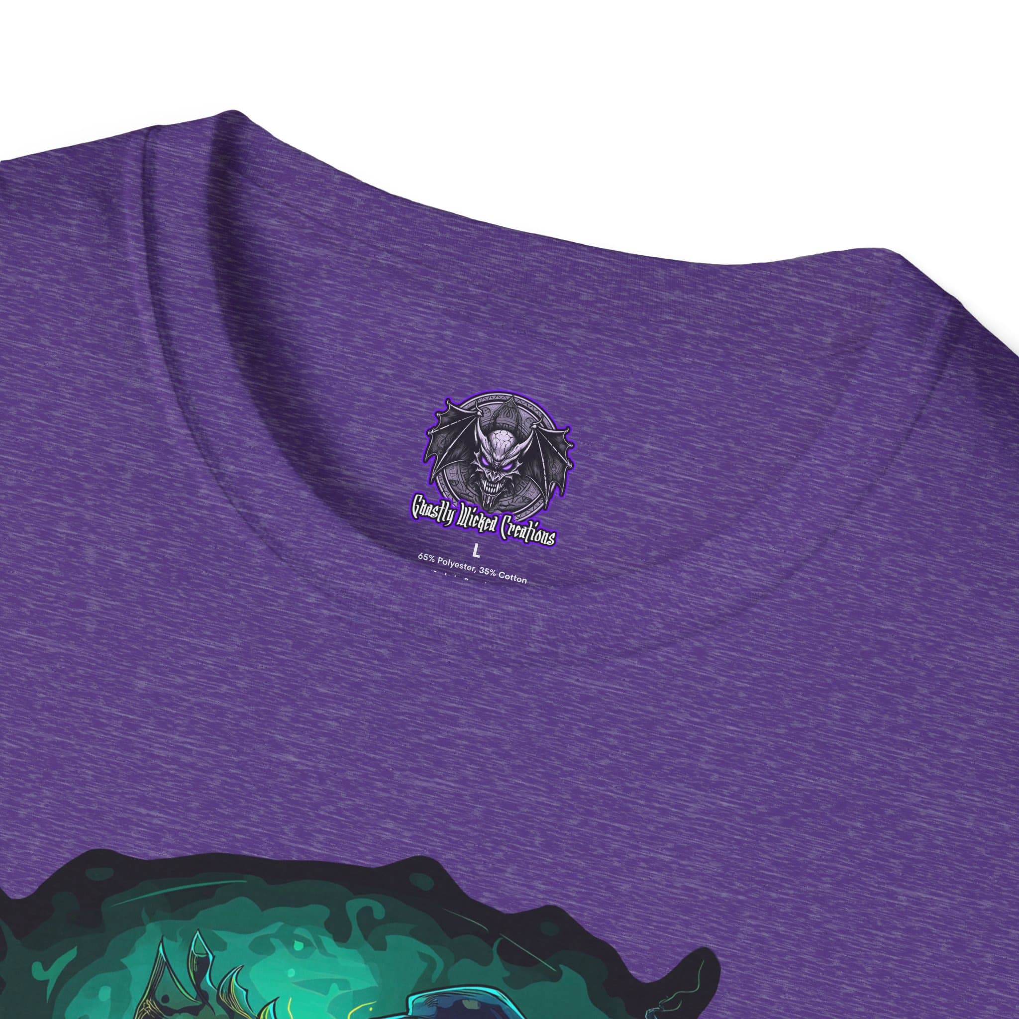 Ghastly Wicked Cauldron Witch Unisex T-Shirt - Image 11