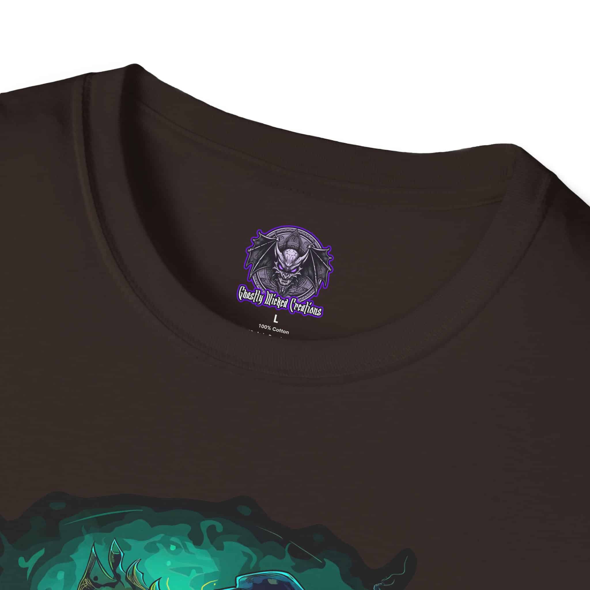 Ghastly Wicked Cauldron Witch Unisex T-Shirt - Image 27