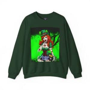 Undead Angels Leprechaun Queen Fiona Classic Reborn Style I Unisex Heavy Blend™ Crewneck Sweatshirt