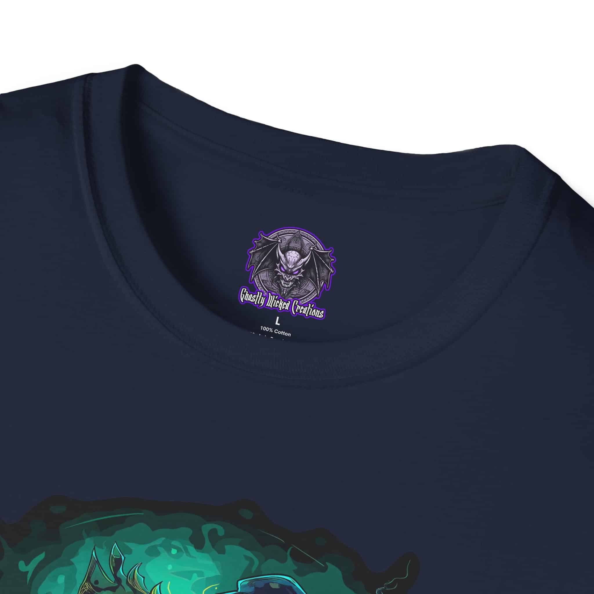 Ghastly Wicked Cauldron Witch Unisex T-Shirt - Image 63
