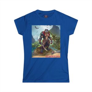 Arm The Animals: Pirate Gator #AA-D-PG002 Women's Softstyle Tee