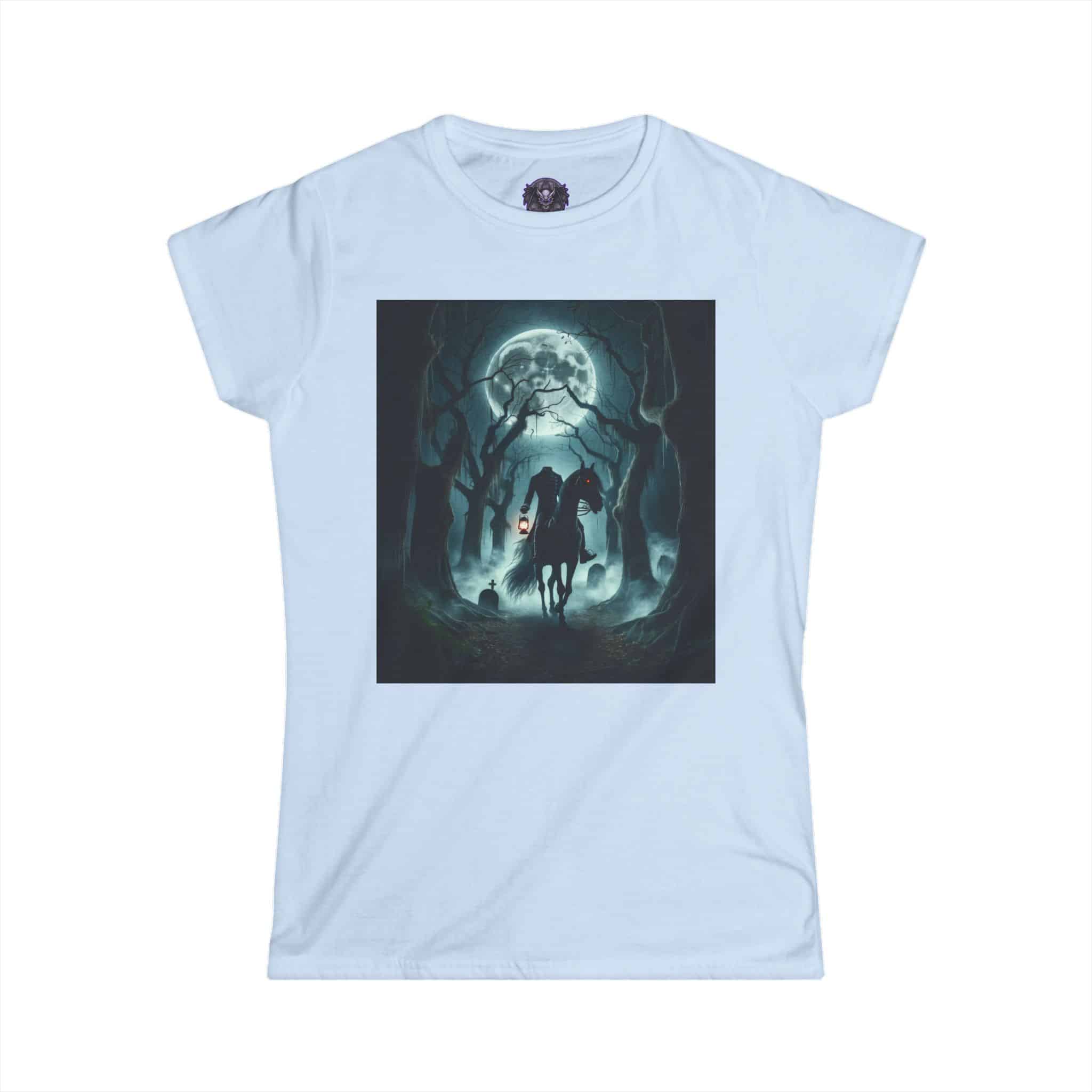 Headless Horseman Of Sleepy Hollow #DZ-HH-002 Women's Softstyle Tee - Image 25