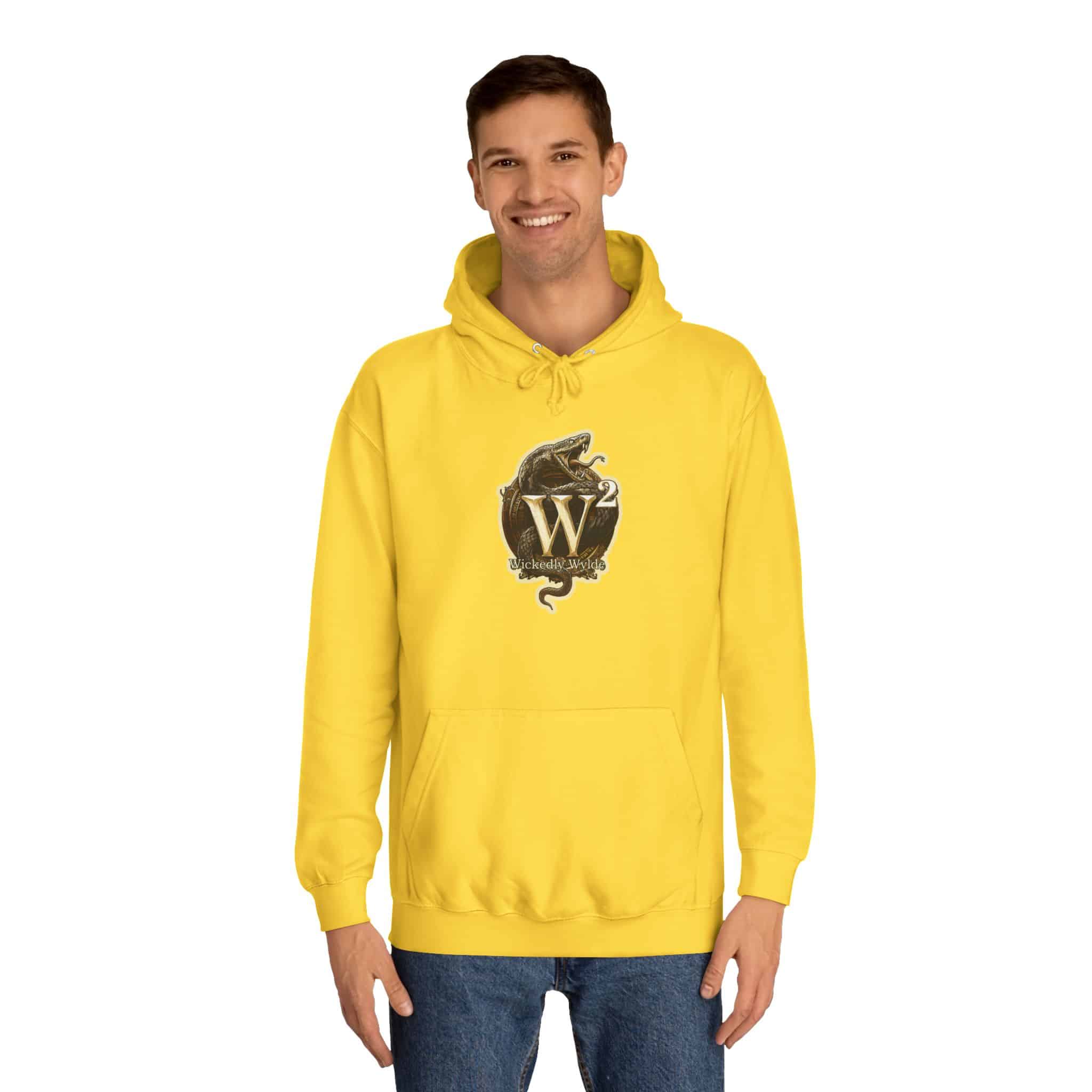 Cosmic Dolphins WD-D008 By Wyldesigns Unisex College Hoodie - Image 31