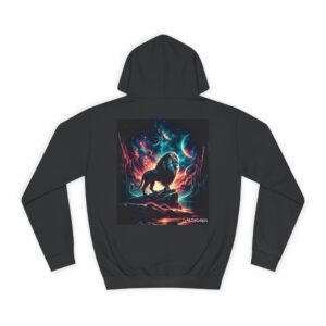Cosmic Lion WD-D005 By Wyldesigns Unisex College Hoodie