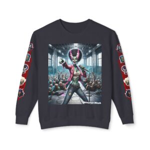 Monster Mosh 2024 Tour Lily Singer MM-D006 Deluxe Unisex Lightweight Crewneck Sweatshirt