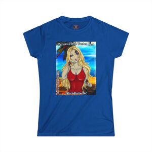 Shay Undead Angel Zombie Lifeguard - Classic Art w/Text C1 Re-Issue Women's Softstyle Tee