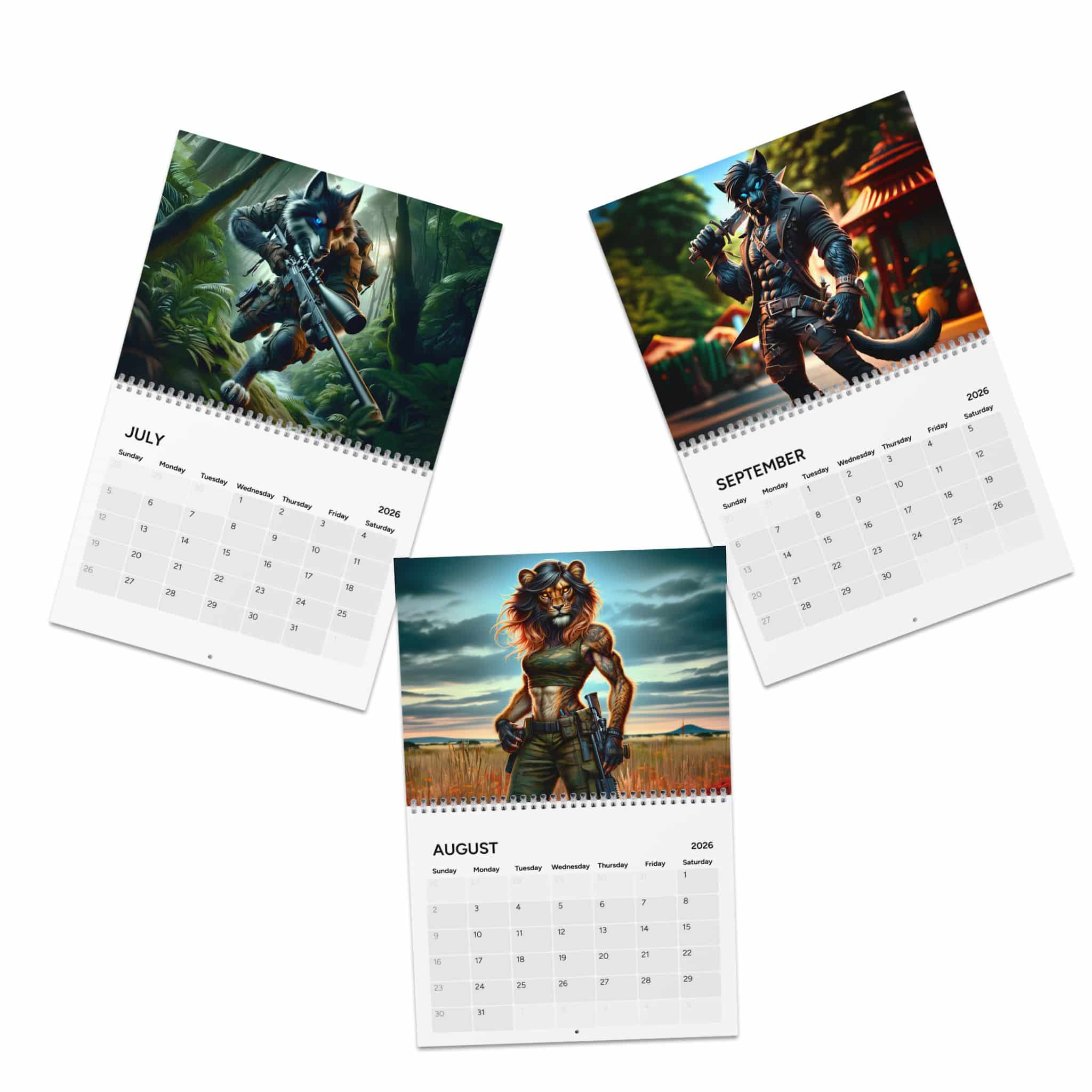 Arm The Animals Wall Calendar (2026) - Image 5