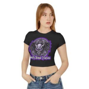 Ghastly Wicked Creation Studio Logo Women's Baby Tee