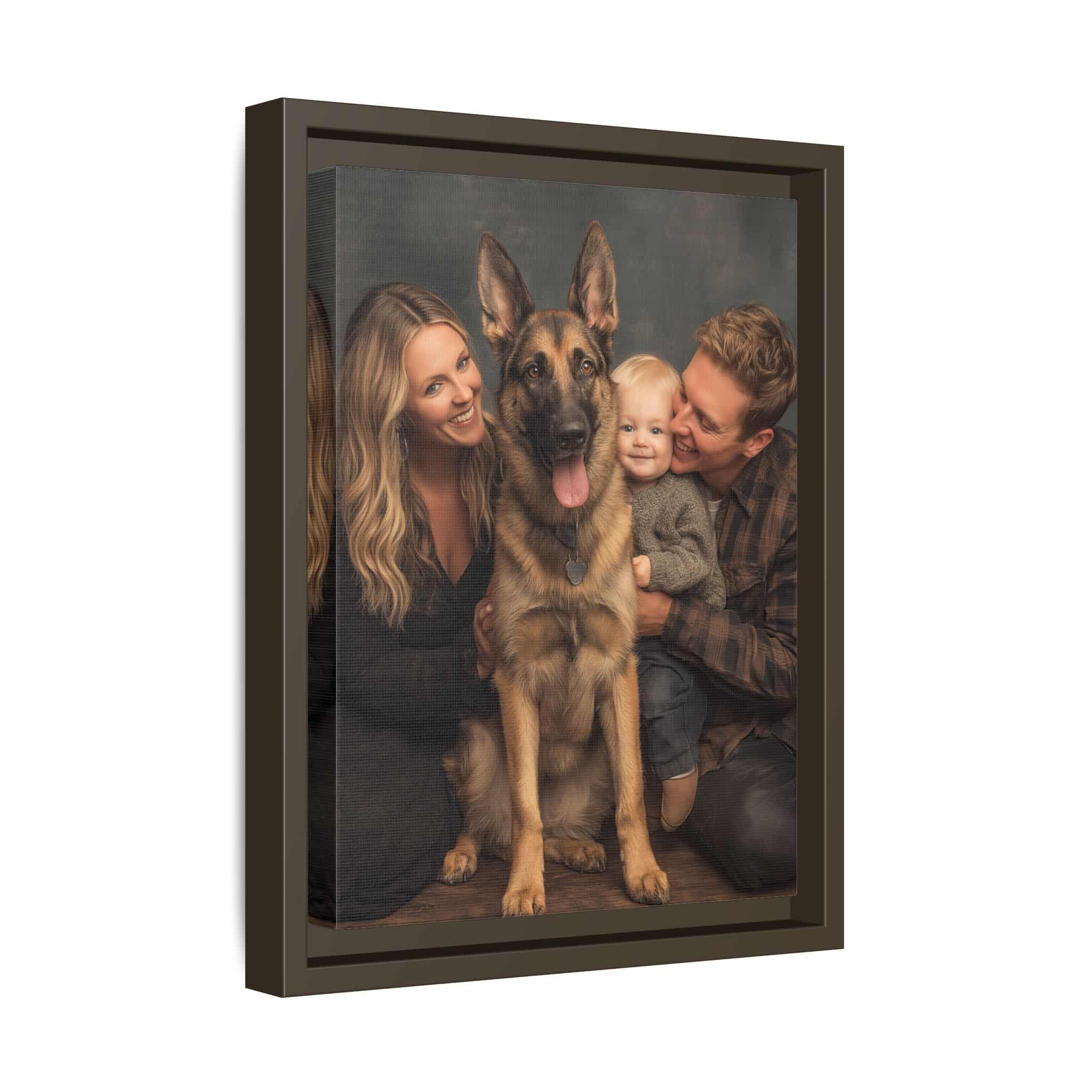 Personalized Framed Family Canvas Wall Art Vertical Multiple Sizes Available - Image 38