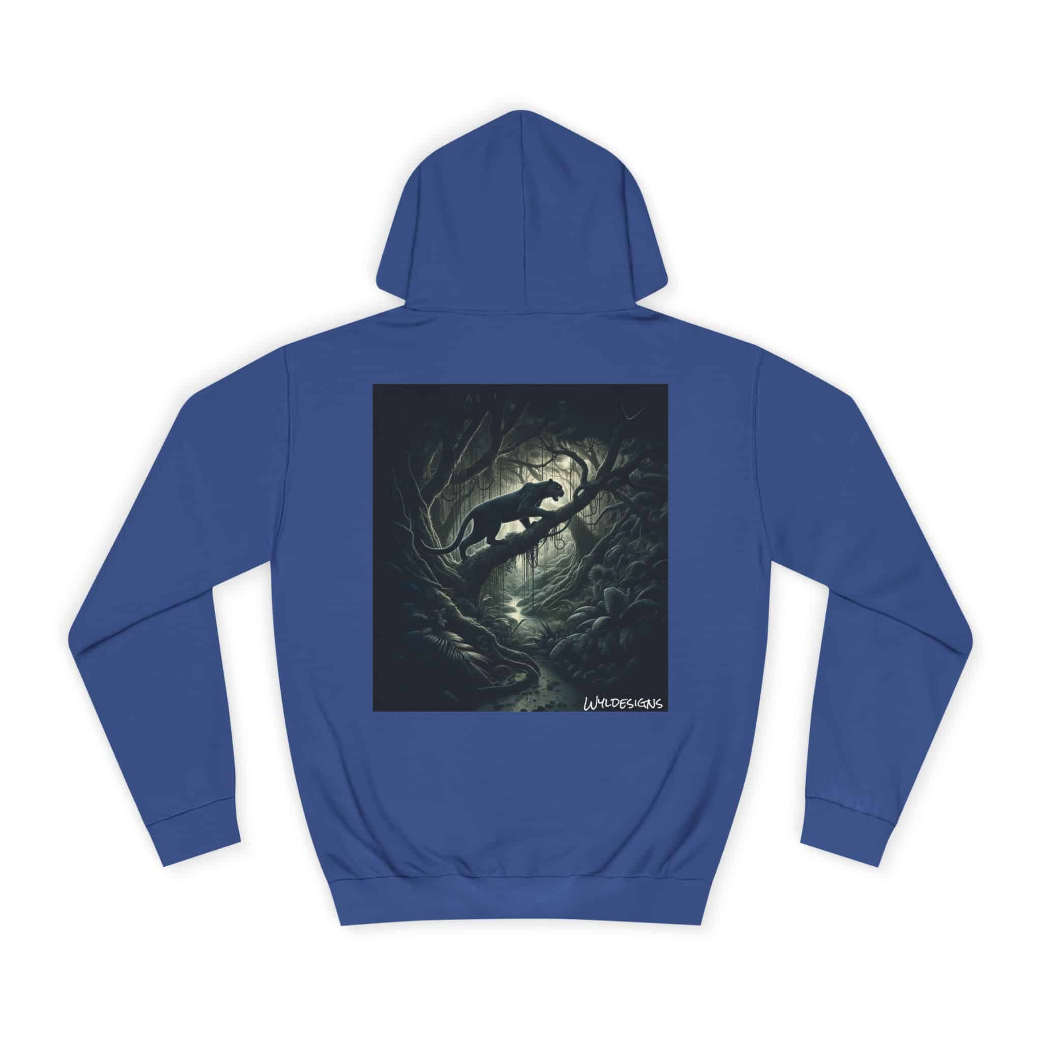 Black Panther WD-D002 By Wyldesigns Unisex College Hoodie - Image 50