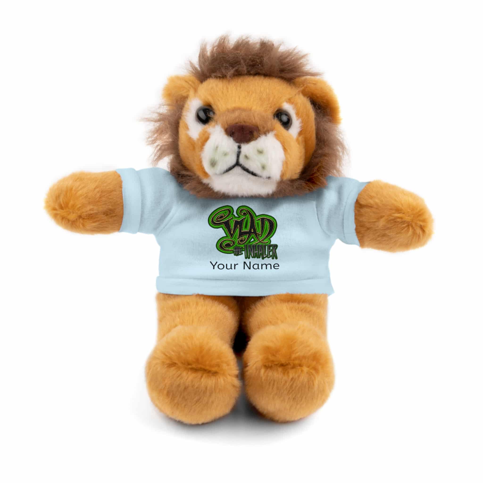 Personalized 8 Inch Stuffed Animals Wearing Vlad The Inhaler Band Tee Assortment - Image 64