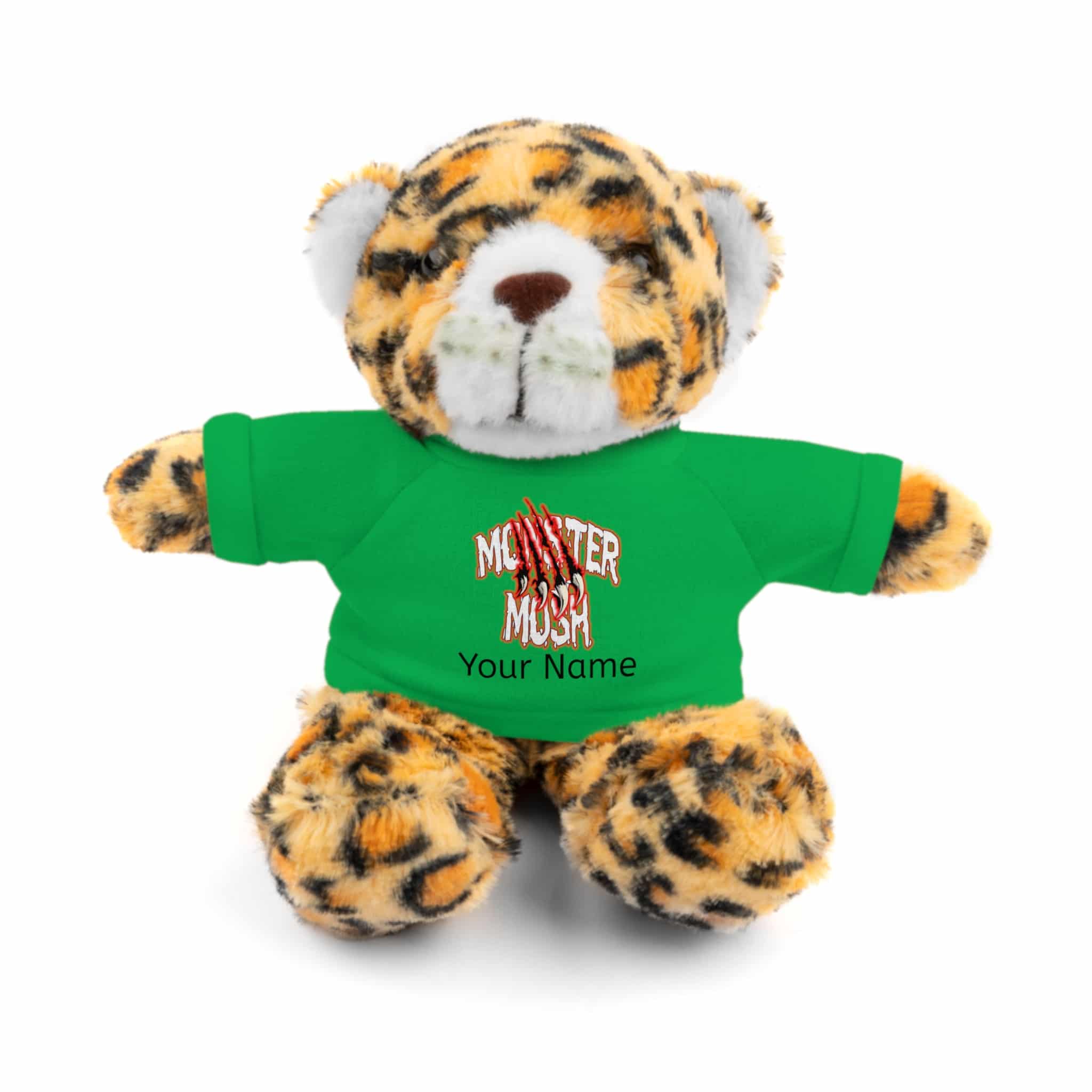 Personalized 8 Inch Stuffed Animals Wearing Monster Mosh Tee Assortment - Image 31