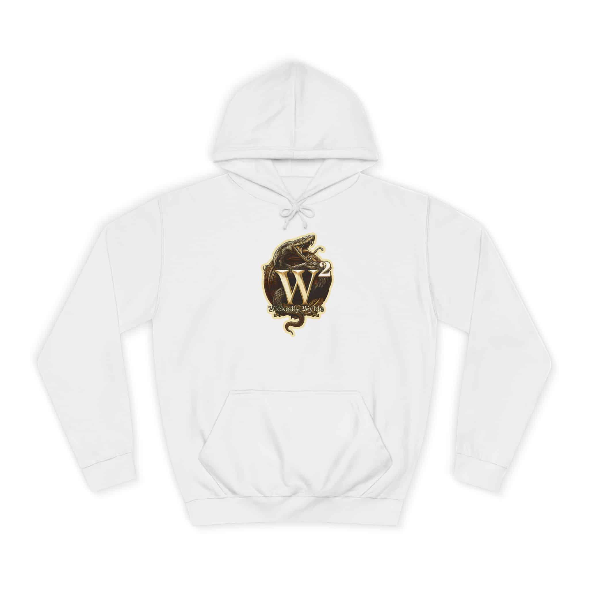 Cosmic Dolphins WD-D008 By Wyldesigns Unisex College Hoodie - Image 5