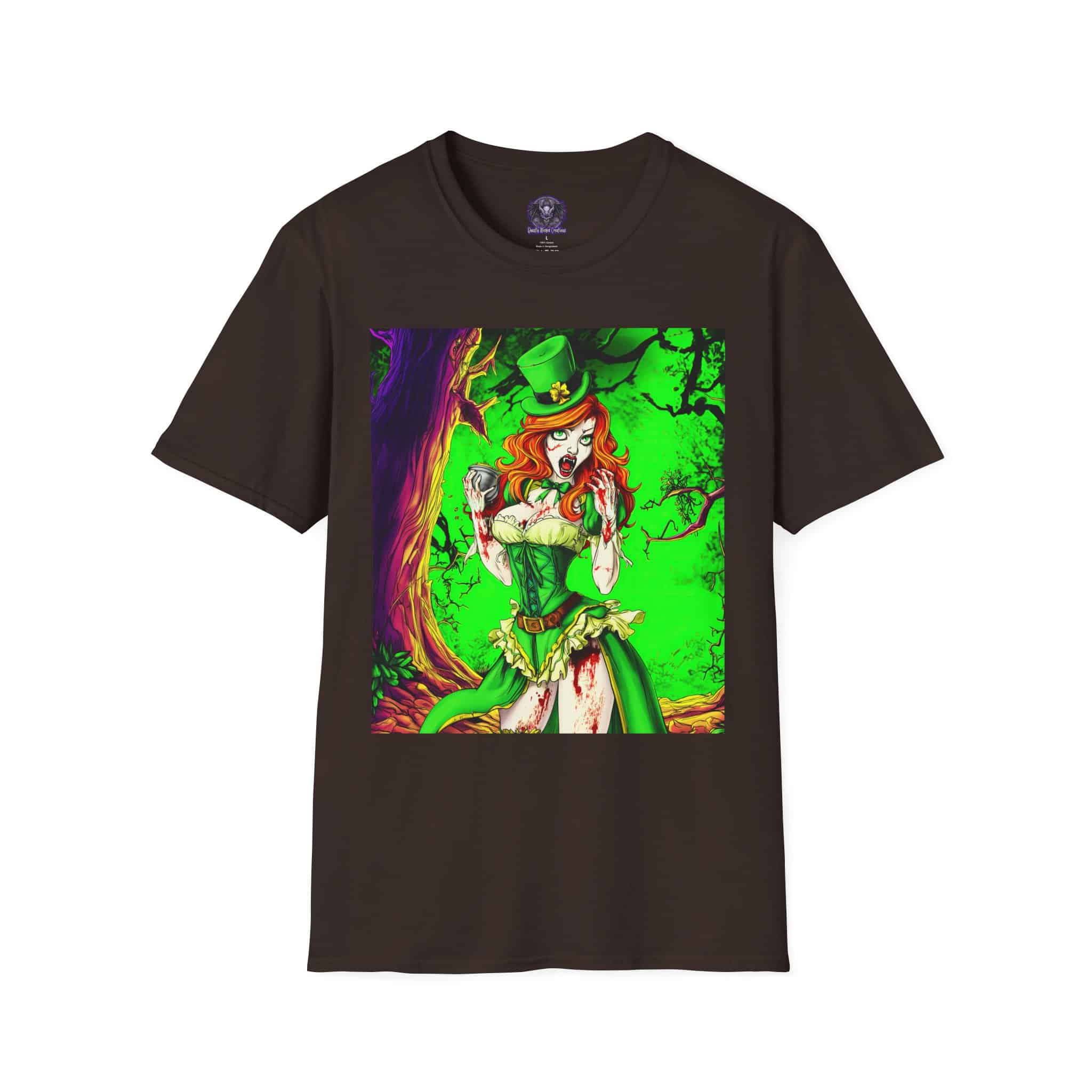 Undead Angels Leprechaun Queen Fiona Classic Reborn Style II Unisex T-Shirt - Image 33