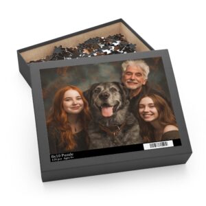 Personalized Family Photo Keepsake Puzzle (500-Piece)
