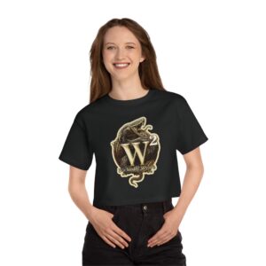 Wickedly Wyldesigns NEW Logo Champion Women's Heritage Cropped T-Shirt