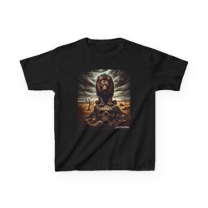 Undead Lion WD-D015 By Wyldesigns Kids Heavy Cotton™ Tee