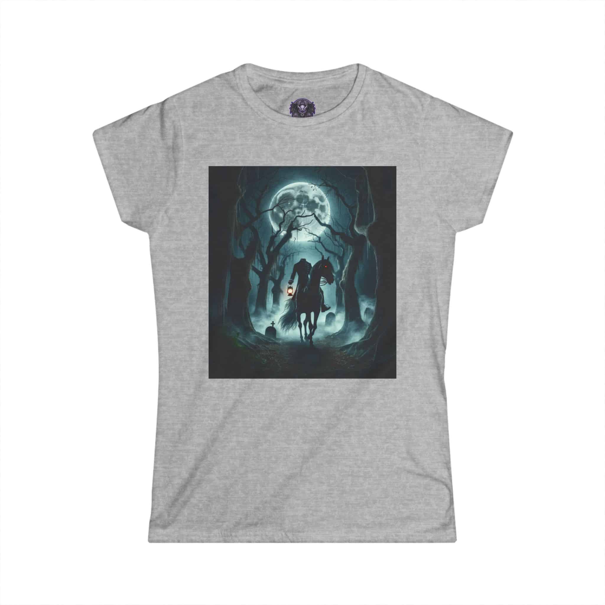 Headless Horseman Of Sleepy Hollow #DZ-HH-002 Women's Softstyle Tee - Image 10