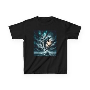 Dolphins Jumping WD-D007 By Wyldesigns Kids Heavy Cotton™ Tee