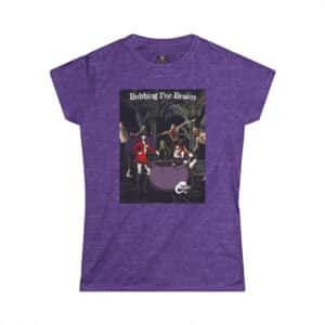 Halloween Undead Angel Scene Zombie Antoinette & Katerina – Classic Art w/Text Re-Issue Women's Softstyle Tee