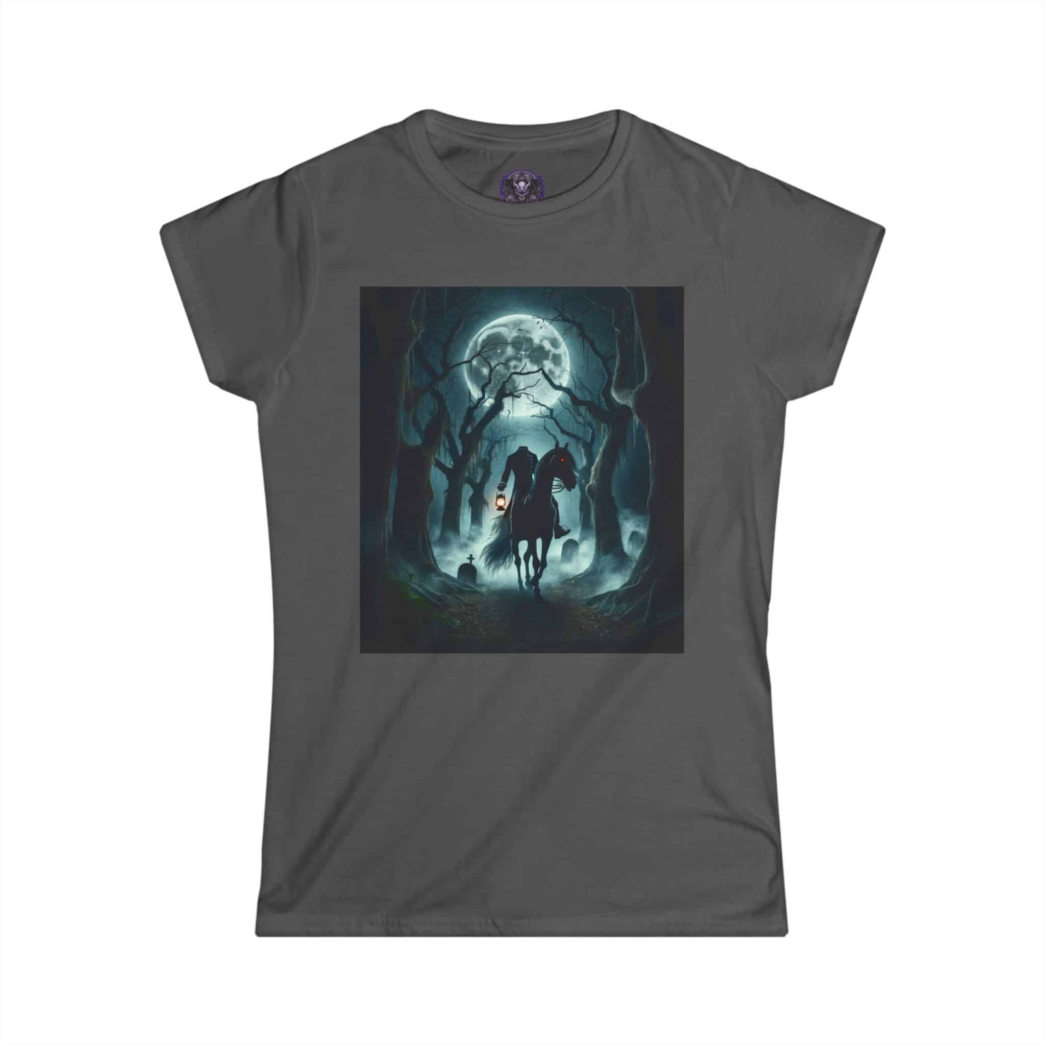 Headless Horseman Of Sleepy Hollow #DZ-HH-002 Women's Softstyle Tee - Image 28