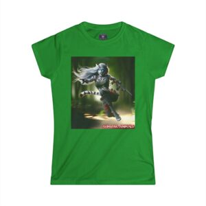 Arm The Animals: Hunter Tiger Girl #AA-D-WT002 Women's Softstyle Tee