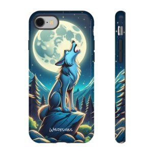 Howling Wolf Toon Style WD-D012 By Wyldesigns Tough Cases