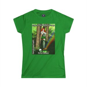 Fiona Undead Angel Leprechaun Queen – Classic Art w/Text Re-Issue Women's Softstyle Tee