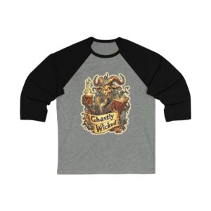 Ghastly Wicked Storyteller Baseball Jersey Tee