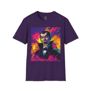 Dracula Pop Art 60's Style Unisex T-Shirt