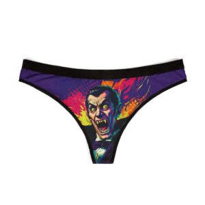 Thong Underwear Dracula Pop 60's Art Style