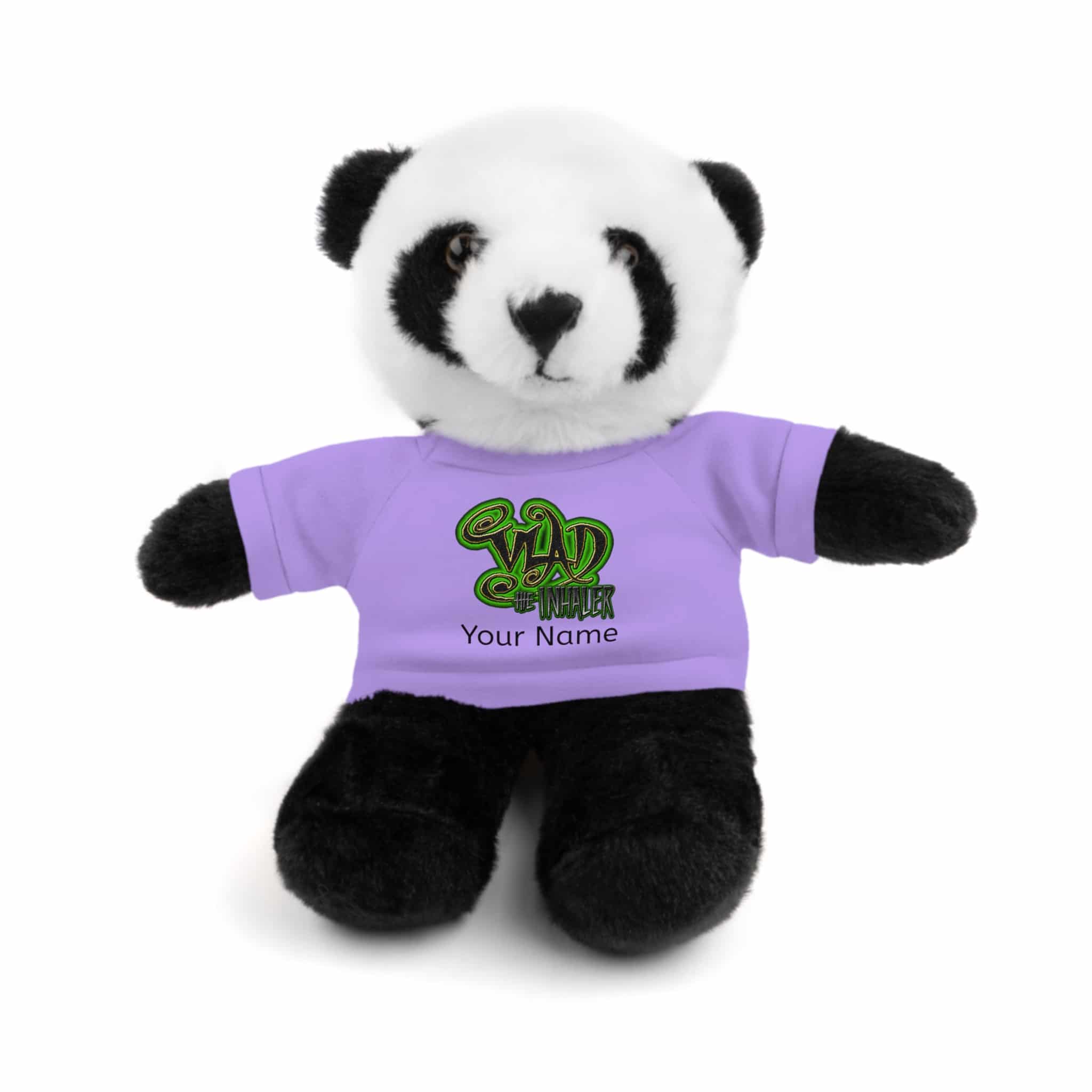Personalized 8 Inch Stuffed Animals Wearing Vlad The Inhaler Band Tee Assortment - Image 52