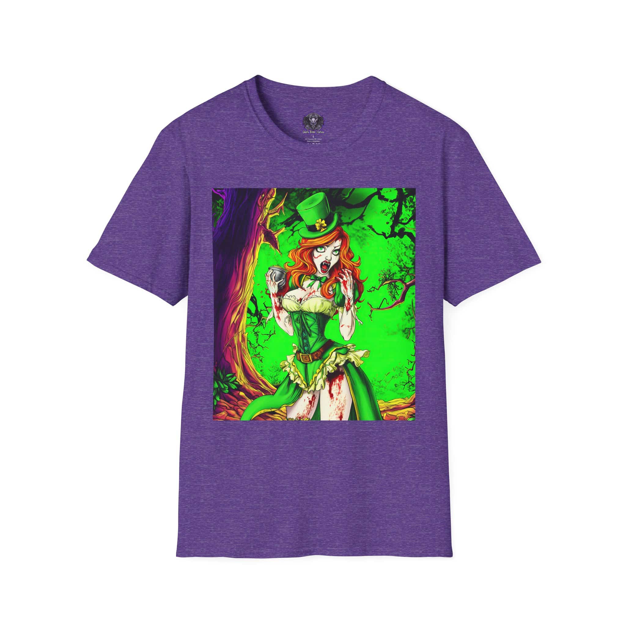 Undead Angels Leprechaun Queen Fiona Classic Reborn Style II Unisex T-Shirt - Image 17